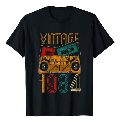 39 Cumpleaños Regalos - Años De Edad Vintage 1984 Camiseta