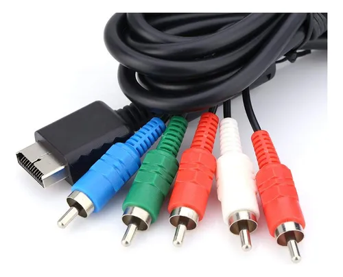 Cable Av Multi Out Para Ps2/ps3 En Alta Definicion