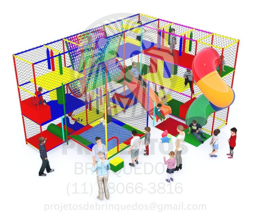 Imagem 2 de 9 de Projeto 3d Kid Play Brinquedão