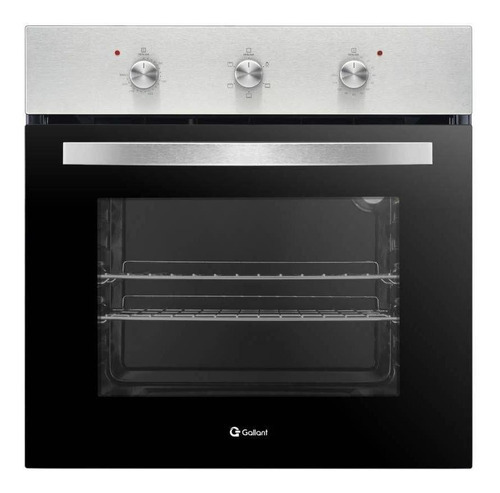 Forno Elétrico De Embutir Gallant Venezia 65l Inox 220v Cor Preto