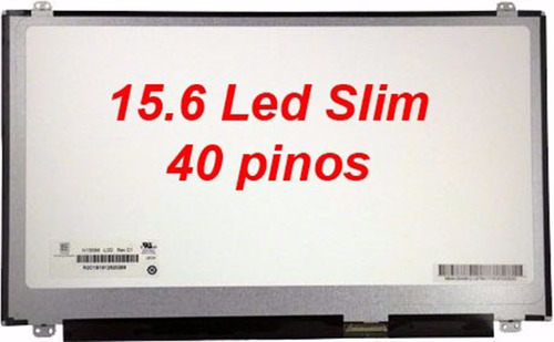 Tela 15.6 Slim - Notebook Samsung Códigos Ltn156at06-u03