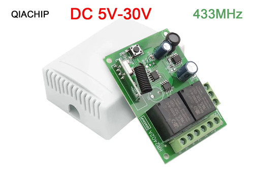Receptor Rele Sem Fio 2 Canais + Controle Automação 5~245v