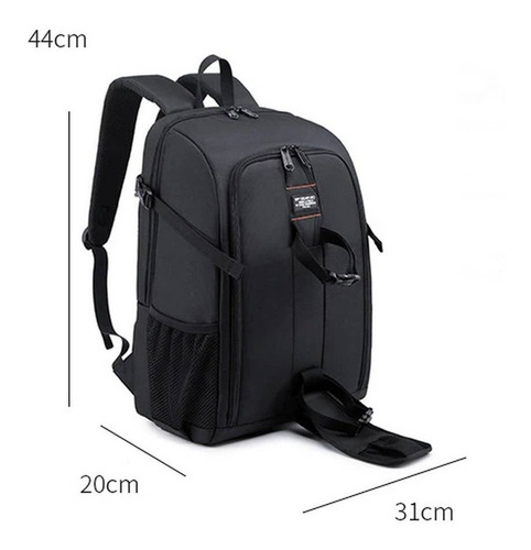 Imagen 4 de 7 de Mochila Cámaras Fotográfica Profesional Dslr Laptop Bp08b