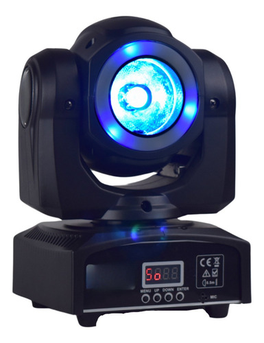 Par Cabeza Movil Led Robotica Con Bolsa Beam Dmx Aro Luz Dj