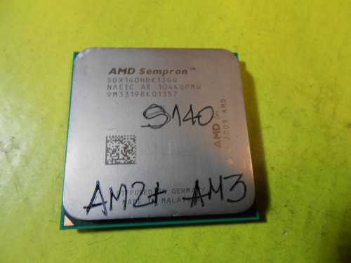 Micro Procesador Amd Sempron 140 Sock Am2+ Am3 Sdx140hbk13gq (Usado)