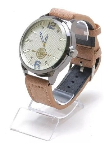 Kit Com 12 Relógios Masculino Pulseira De Couro Atacado Top