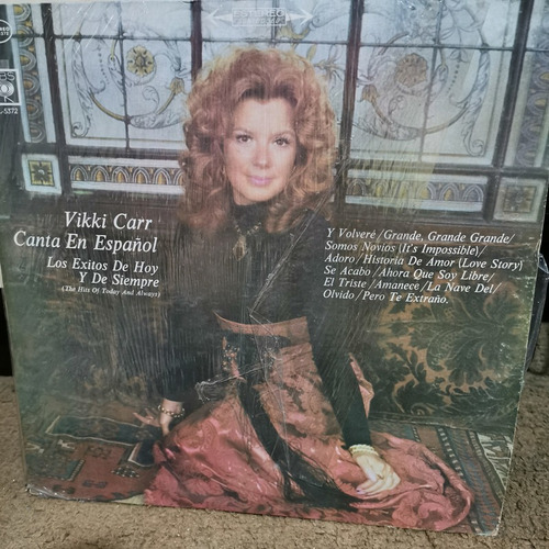 Disco Lp:vikki Carr- Canta En Español