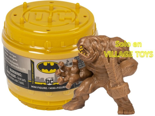 Batman Mini Figuras Spin Master Clayface 