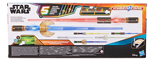 Star Wars Lightsaber Forge Sable De Luz Kyber Core 5 Colores