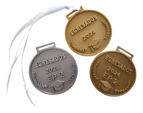 Medalla Souvenir Cumpleaños Egresados Clubes Impresión 3d