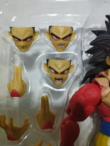 Boneco Articulado Vegeta Super Sayajin 4 Ssj4 Goku Naruto