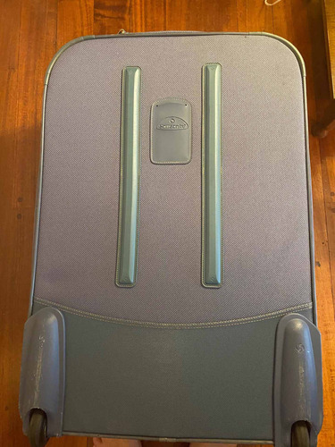 Valija Samsonite De Tela Reforzada Grande Color Celeste Azul
