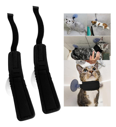Cat Pet Grooming Correa De Baño Durable Para Lavar Y S