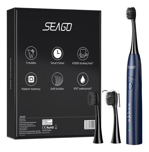 Seago Cepillo De Dientes Electrico, Cepillo De Dientes Sonic