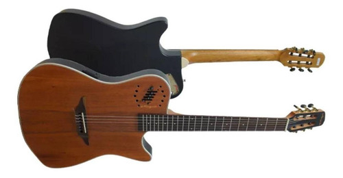 Imagem 2 de 2 de Violão clássico Marquês VN-12 para destros mahogany verniz fosco