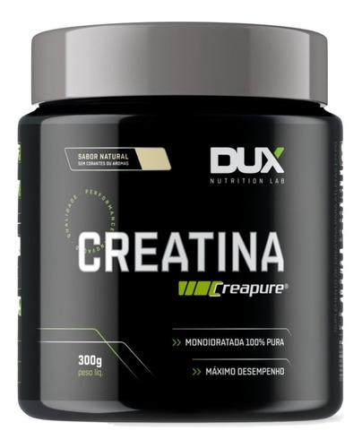 Dux Creatina 300g Matéria Prima Alemã Dux Nutrition