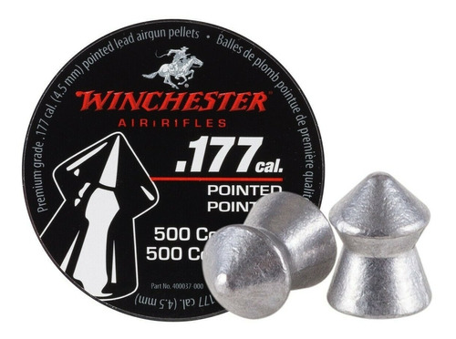 Winchester Diabolos Para Rifle Municiones Cal 4.5mm Caceria
