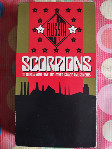 Vhs Scorpions To Russia With Love And Other Savage V