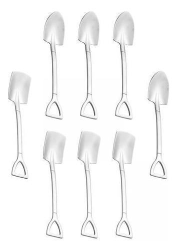 5 Cucharas De Pala, Cucharas De Postre, Cucharas De 8 Piezas