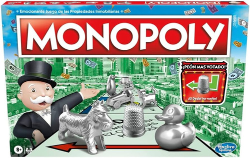 Monopoly Monopolio Clasico 100% Original Hasbro