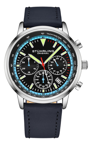 Stuhrling Original Reloj De Vestir Para Hombre, Crongrafo, E