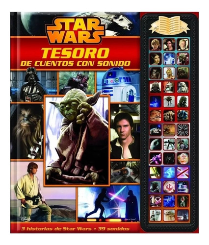 Tesoro De Cuentos Con Sonido Star Wars - Libro Infantil