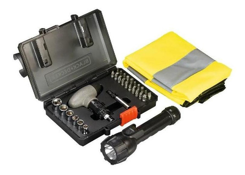 Set Stanley Atornillador 30 Piezas Incluye Linterna