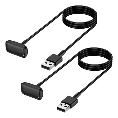 Mixblu Cargador De Repuesto Para Cable Fitbit-charge-5-luxe: