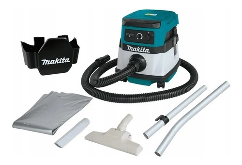 Aspirador Sólidos/liq 36v Dvc860lz Hibrido Lxt 127v - Makita Cor Azul-turquesa 110V