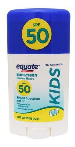 Protetor Solar Equate Kids Bastão 50 Fps