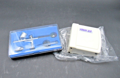 Vogue Air Portable Mini Air Brush & Compressor Spray Pai Ddd