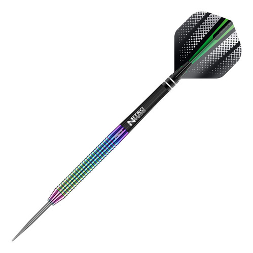 Dardos De Tungsteno Red Dragon Razor Edge Spectron De 24g Con Plumas Y Varillas
