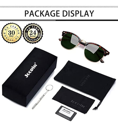Joopin Vintage Sunglasses Half Frame Sun Glasses