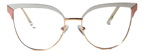 Anteojos Lectura Armazon Receta Lentes Mujer Hadar Arsuro Blanco