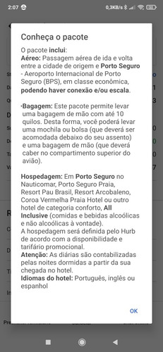 Imagem 4 de 4 de Pacote Porto Seguro All Incluso