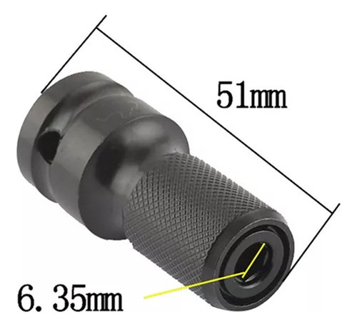 . H Adaptador Llave Destornillador Eléctrico 3 Piezas