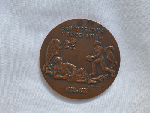Medalla Banco De Italia, Jose Fioravanti, 1972