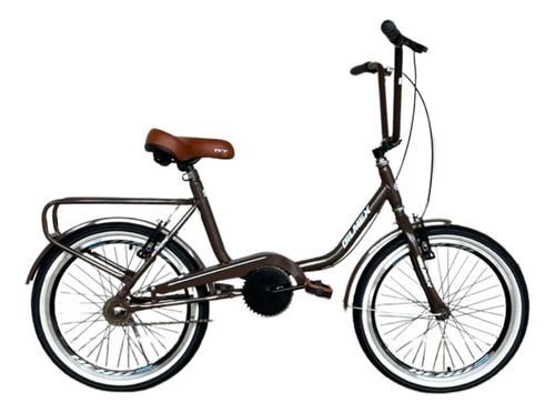 Bicicleta Aro 20 Bike Tipo Monareta Antiga Retrô Aero Gilmex