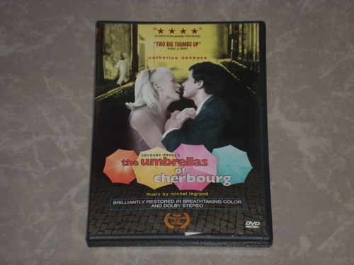 El Paraguas De Cherburgo-dvd 1964 Importado Solo En Ingles