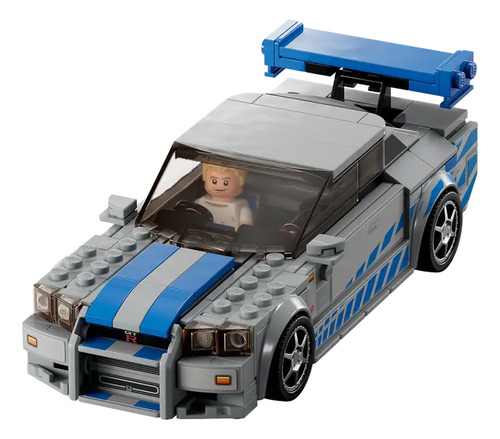 Lego 247 Pzas. Nissan Skyline Gt-r 2 Fast 2 Furious