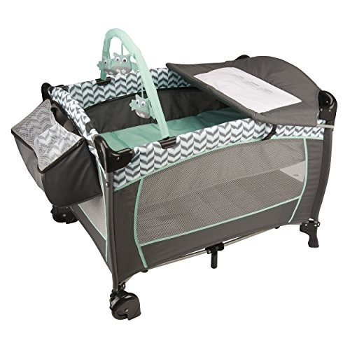  Evenflo Babysuite Deluxe Spearmint Cambiador Cuna Corral 