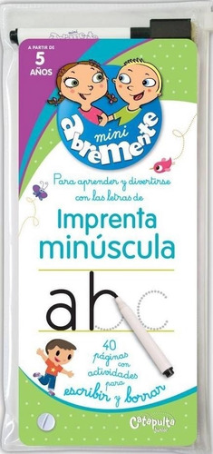 Abremente - Mini Para Escribir Y Borrar - Imprenta Minuscula