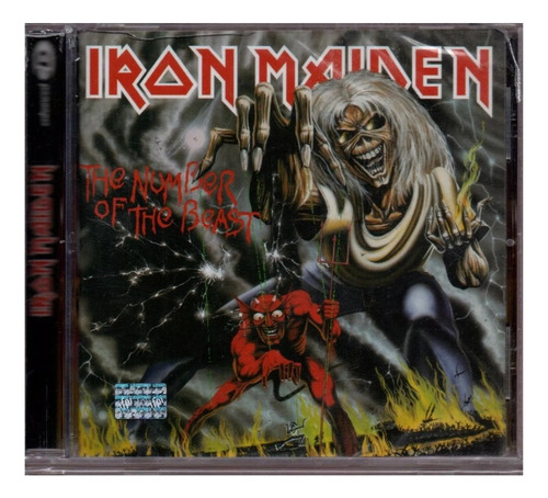 Cd Iron Maiden The Number Of The Beast-rock