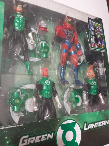 Green Lantern Corps Set Hal Tomar Re Manhunter Through Ages