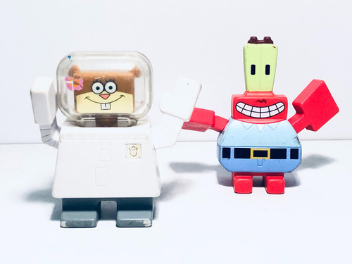 Figuras Coleccionables Bob Esponja Mc Donalds (Usado)