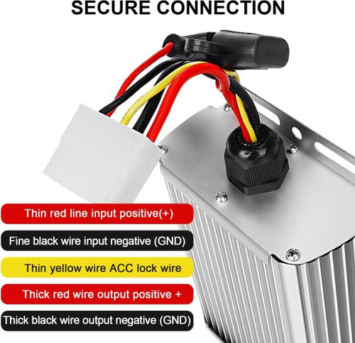 12v 30a 360w Dc-dc 96v 84v 72v 60v 48v 36v A 12v Reductor De