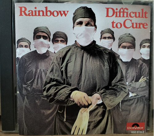 Cd Rainbow - Difficult To Cure Edición 1990 Alemania