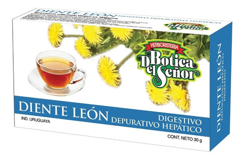 Imagen 1 de 1 de Té Diente De León Botica Del Señor 30g
