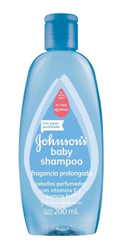 Shampoo Johnson Baby Fragancia Prolongada 200 Ml