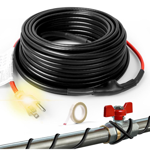 Cable Calefactor Preequipado De 120v Y 30 Pies Jhsf Aut...